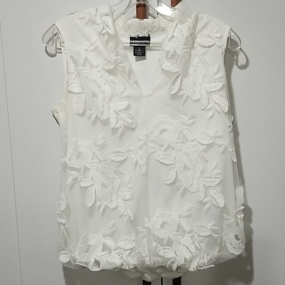 Liz Claiborne Career dressy blouse Size S